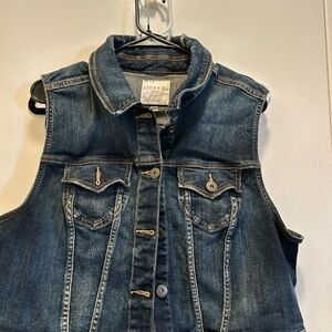 Torrid Classic Blue Denim Vest
